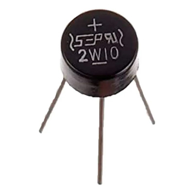 10 Pzas Puente Rectificador 2w10 1000v 2a | MercadoLibre