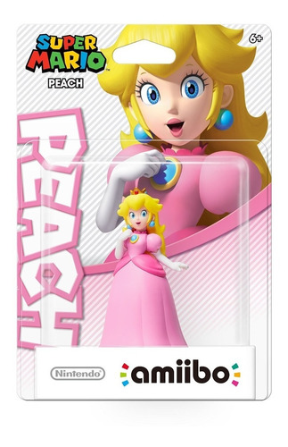 Super Mario Amiibo Peach - Pronta Entrega