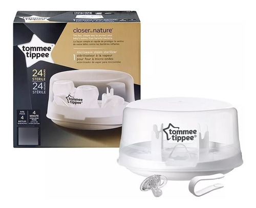 Esterilizador De Mamaderas Tommee Tippee Bebes Microondas