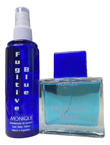 Set Fugitive Blue Perfume Masculino + Deo Monique Arnold