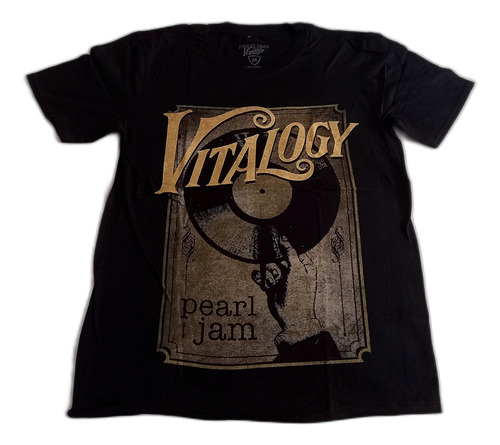 Pearl Jam Vitalogy Polera Tall S/m/xl/2xl Blackside