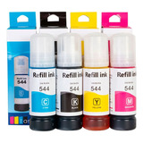 X4 Tinta Generica T544 Para Epson L1110 L3110 L3150 L5190