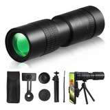 Telescopio Monocular Zoom Superteleobjetivo 4k 10-300 X 40mm