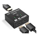 Divisor Compatible Con Interruptor Hdmi 4k Kvm