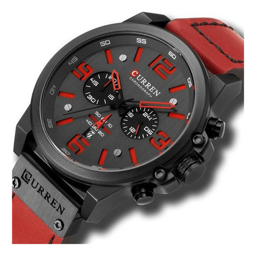 Curren Reloj Deportivo Cronógrafo Hombre Fecha Casual Moda