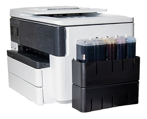 Impressora Multifuncional Hp 7740 + Bulk Ink Alta Capacidade