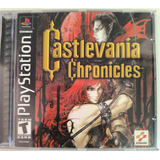 Castlevania Chronicles Ps1 Original Black Label Rara