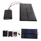 Kit Generador Energia Solar Cargador Celular Usb 5v Celda