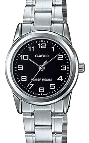 Relógio Casio Feminino Prata Ltp-v001d-1budf