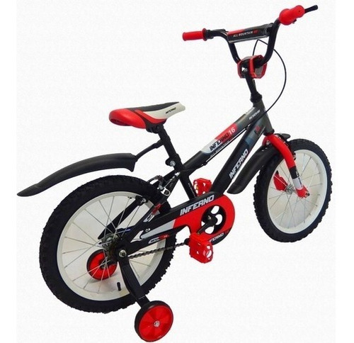 Bicicleta Para Niño Unibike Infierno Rodada 16 Premium