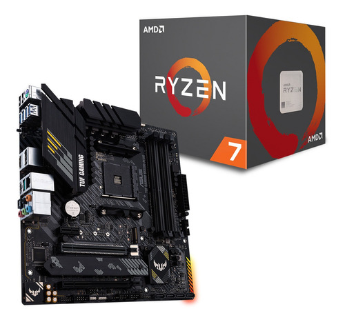 Kit Asus Tuf Gaming B550m-plus  + Ryzen R7 5800x  