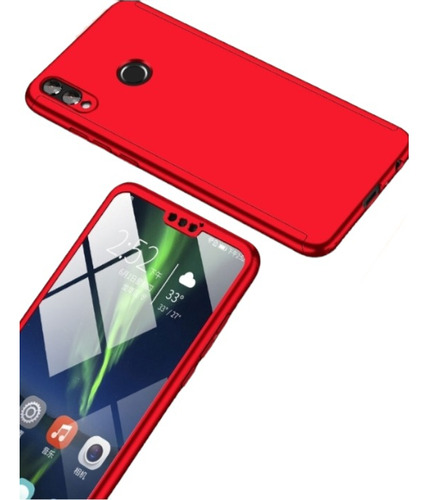 Forro Estuche Protector 360 Para Huawei P30 Lite  + Vidrio