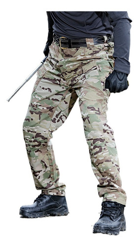 Pantalones Tácticos De Combate Militares Impermeables Ix7