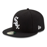 Gorra New Era White Sox Chicago Medias Blancas 59fift Plana 