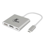 Adaptador Multipuerto Usb Tipo C 3-en-1 Xtech Xtc-565 /vc