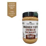 Crema De Cacahuate Orgánica Keto Sin Gluten Just About 1.13k