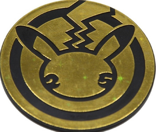 Pokemon Celebrations 25 Logo Moneda Grande Ii Coleccionable