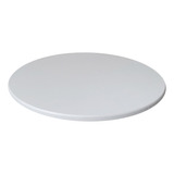 Mesa De Mantel Redonda Ajustada 70-80cm Cubierta De Blanco