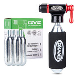 Kit De Inflador De Co2 Con Cartuchos De Co2 De 4 X 0.56 oz,