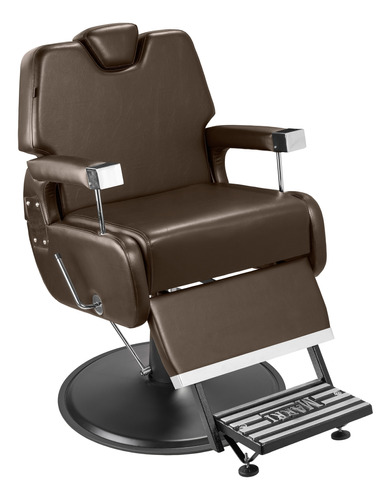 Cadeira Poltrona Barbeiro Salão Reclinável Premium Barbearia