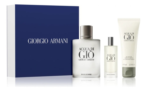 Acqua Di Gio Armani Hombre Perfume Set 100ml Perfumeria! 