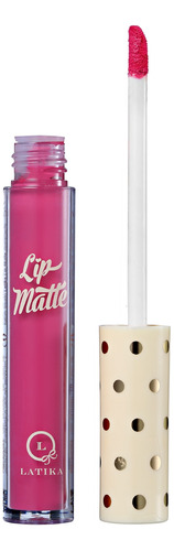Latika Lip Matte Rosa Nº 4 - Batom Líquido 4ml