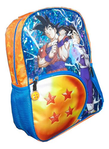 Mochila Primaria Dragon Ball Yadatex Goku Vegeta