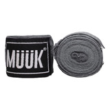 Vendas Boxeo Vendaje Box Kickboxing Mma Muuk 5cm X 4,5mt Par Color Gris