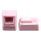 Keycaps Classic Retro Para Teclado Mecánico, Color Rosa (8 U