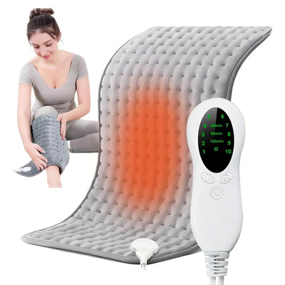 Manta Térmica Para Fisioterapia Almofada De Aquecimento Usb Elétrica Cobertor De Viagem Tapete Aquecimento Pés Costas E Alivia Menstruação 220v-240v | Parcelamento sem juros