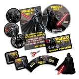 Kit Imprimible Star Wars Darth Vader Personalizado Candybar