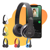 Fone De Ouvido Over Ear Bluetooth Sem Fio Dobrável