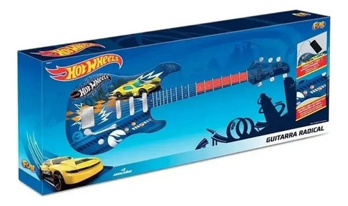 Guitarra Infantil Hot Wheels - Fun F0003-6