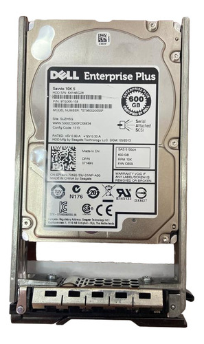 Hd Dell 600gb 2.5 6gb Sas 07149n 7149n @