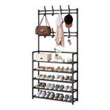 Zapatos Rack Closet Organizador Perchero Hogar 5 Niveles