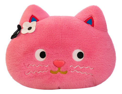 Almohada De Gato De Lunares, Juguete De Peluche For Dormir