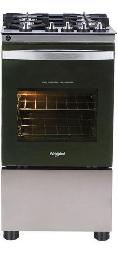 Cocina Whirlpool Wfo4vbr 4 Hornallas Acero Inox Nuevo 3 Cts