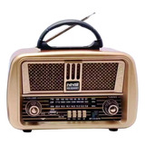 Radio Am Fm Bluetooth Retro Vintage Usb Excelente Calidad