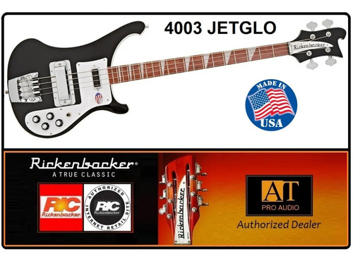 Baixo Rickenbacker 4003 Jetglo Original Usa Na At Proudio !