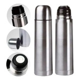 Termo Bala Acero Inox Doble Capa Termica 1 Litro En Caja