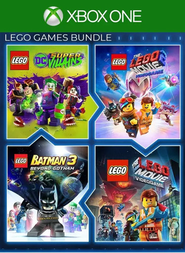 Conjunto De Jogos Lego Xbox 25 Dígitos