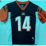 Jersey Cincinnatti Bengals Dalton Talla M Para 10 A 12 Años.