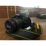 Cámara Réflex Digital Nikon D5300. Tres Lentes Y Accesorios.