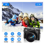 Cámara Digital For Fotografía Vlog 4k Ultra Hd 48mp 32gb Sd