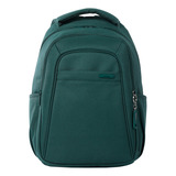 Morral Totto Mochila Porta Pc 14 Para Hombre Maleta Wivetto Color Verde