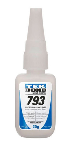 Cola Tek Bond 793 20g Grande Multiuso Unhas