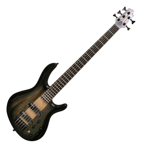 Cort Bajo Eléctrico Trans Black Burst Acabado Del Cuerpo Barnizado Cantidad De Cuerdas 5 Orientación De La Mano Diestro