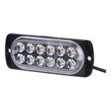 Flash Warning 12-24v Truck Car 12 Led Strobe Emergency