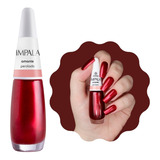 Esmalte Impala Amante Perolado Vermelho Longa Duração