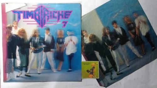 Timbiriche 7 Lp Primera Edicion Con Encarte De Coleccion